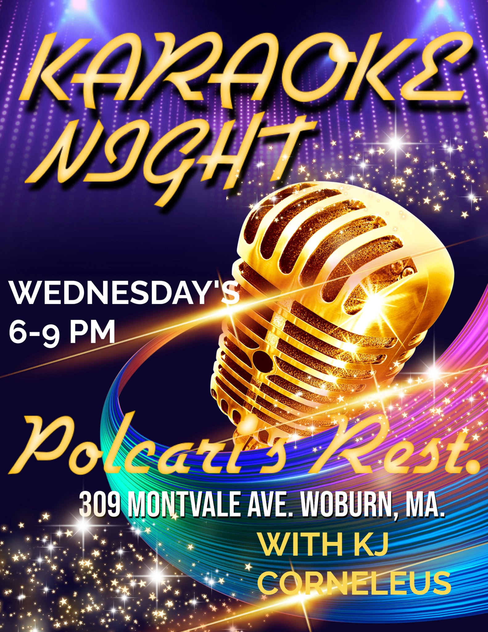 Karaoke at Polcari's in Woburn